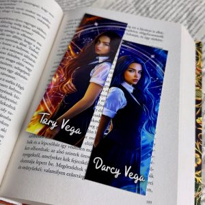 Tory & Darcy Vega - Zodiac Academy papír könyvjelző