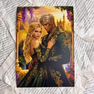Aelin & Rowan - Üvegtrón print
