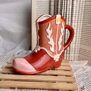 Cowboy boot bögre