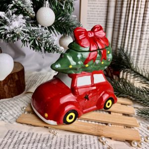 Christmas car kerámia párologtató/viaszolvasztó