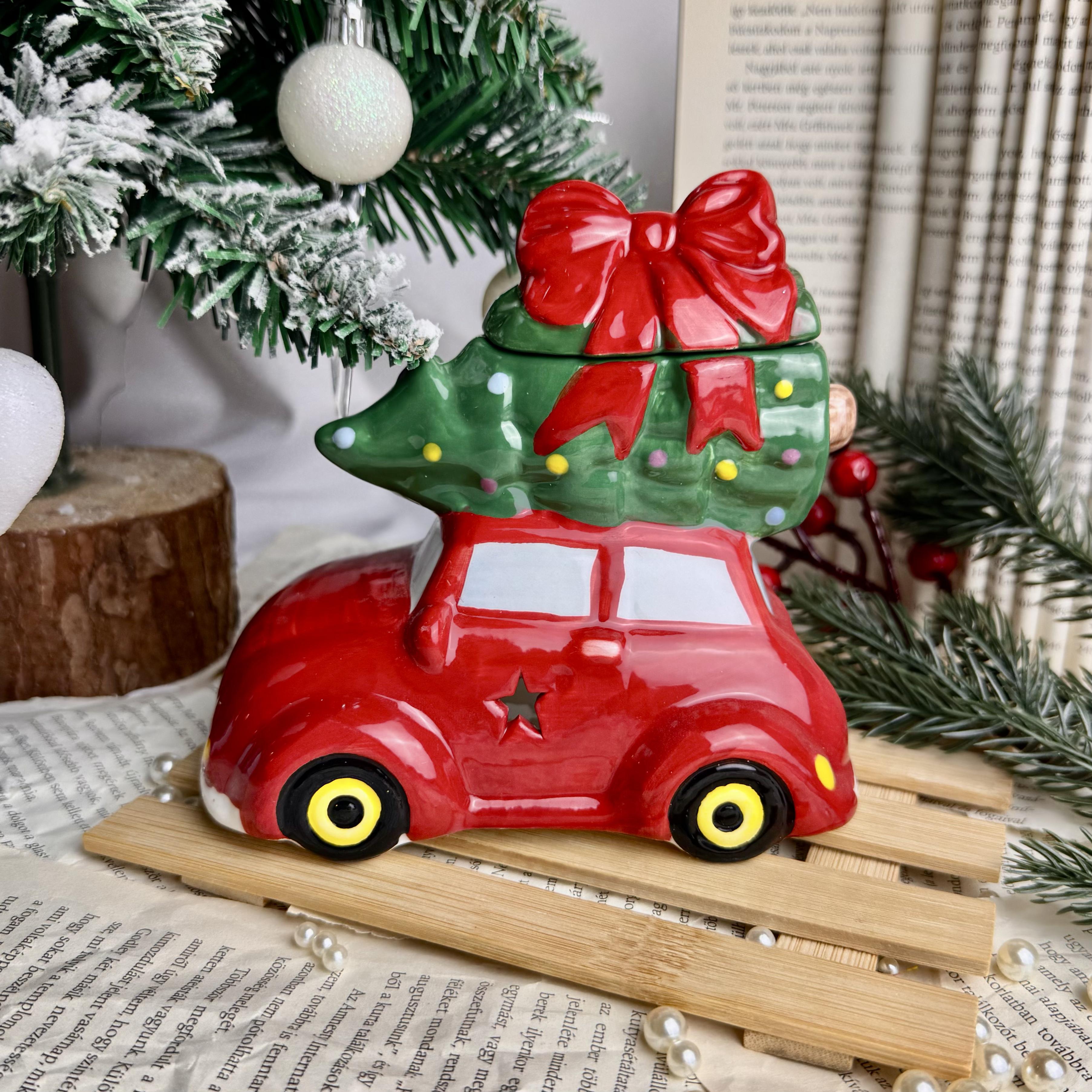Christmas car kerámia párologtató/viaszolvasztó 3 Christmas car kerámia párologtató/viaszolvasztó - Image 3