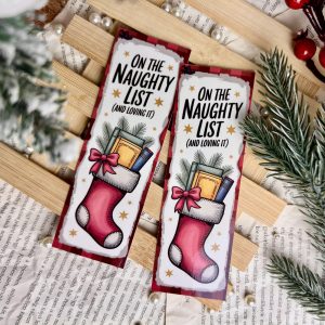 On the naughty list… papír könyvjelző