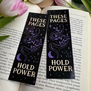 These pages hold powers papír könyvjelző