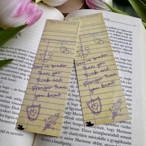 You’re braver than you think… papír könyvjelző