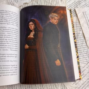 Helena & Kaine - Alchemised page overlay - áttetsző print