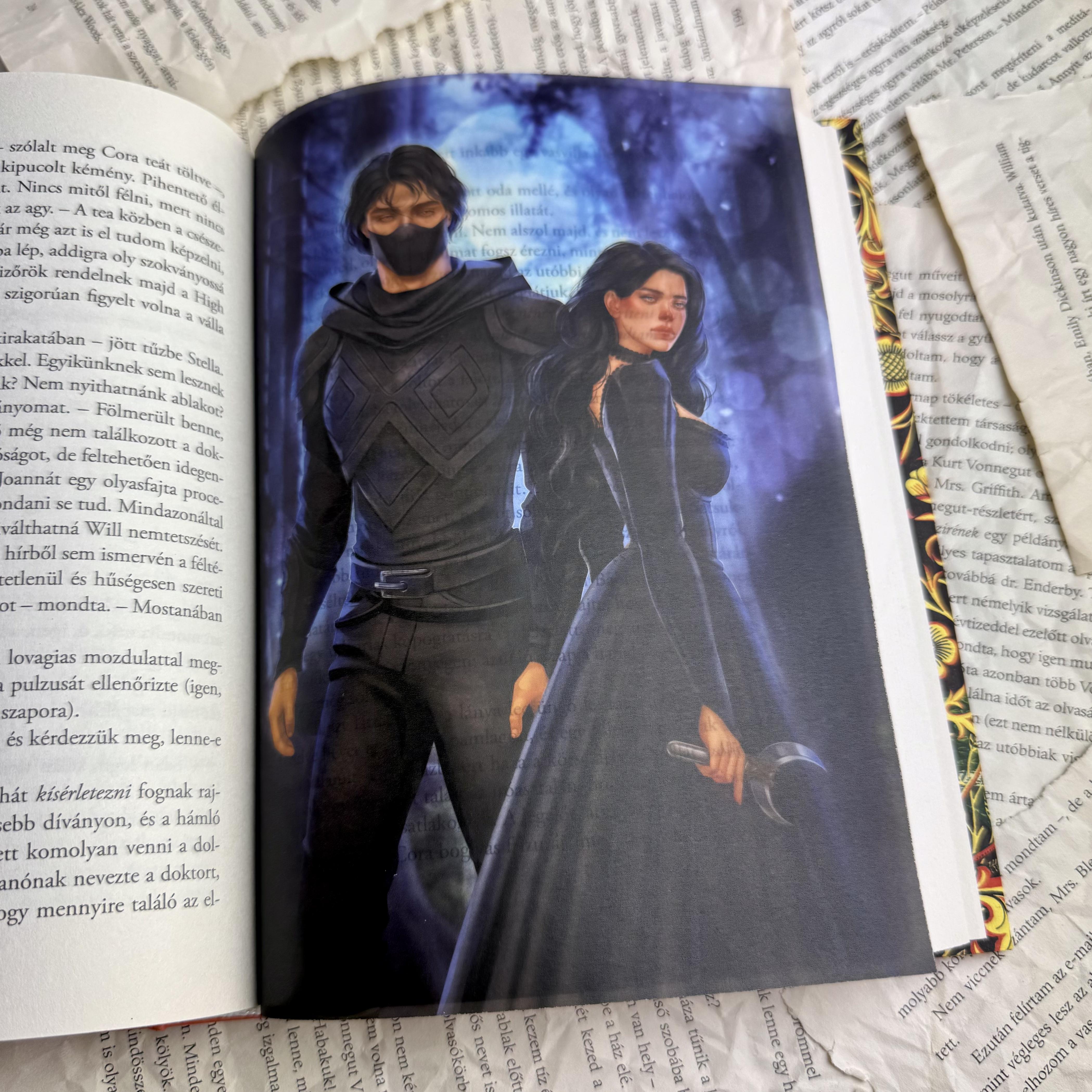 Maevyth & Zevander - Anatéma page overlay - áttetsző print 1 Maevyth & Zevander - Anatéma page overlay - áttetsző print