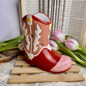 Cowboy boot kerámia párologtató/viaszolvasztó