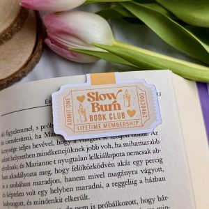 Slow Burn Book Club mágneses könyvjelző