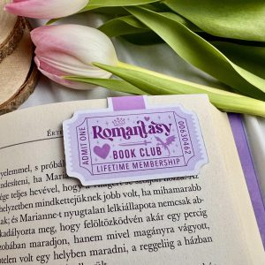 Romantasy Book Club mágneses könyvjelző