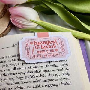 Enemies to Lovers Book Club mágneses könyvjelző