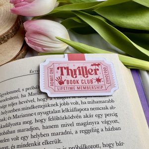 Thriller Book Club mágneses könyvjelző