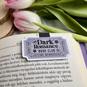 Dark Romance Book Club mágneses könyvjelző