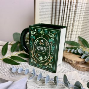 Green Witch könyv alakú bögre