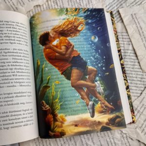 Percy & Annabeth - Percy Jackson page overlay - áttetsző print