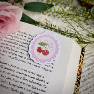 Cherry Charm mágneses könyvjelző