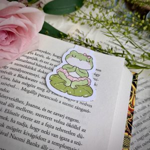 Cute Frog mágneses könyvjelző