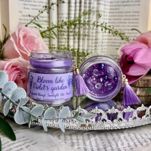 Bloom like Violet’s garden - Bridgerton gyertya