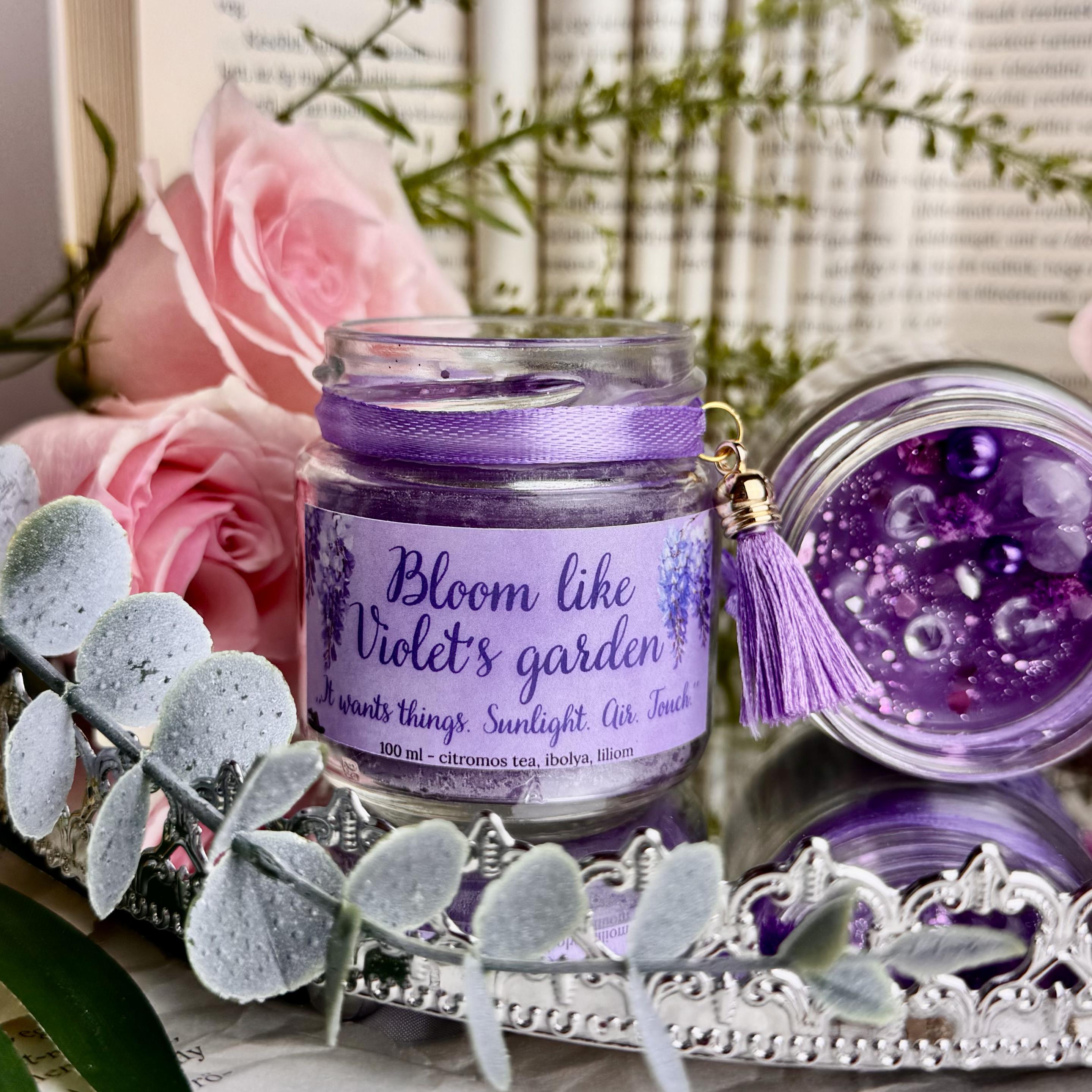 Bloom like Violet’s garden - Bridgerton gyertya 5 Bloom like Violet’s garden - Bridgerton gyertya - Image 5