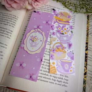 Lavender Spring papír könyvjelző