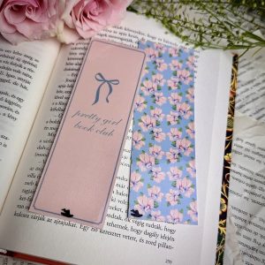 Pretty girl book club papír könyvjelző