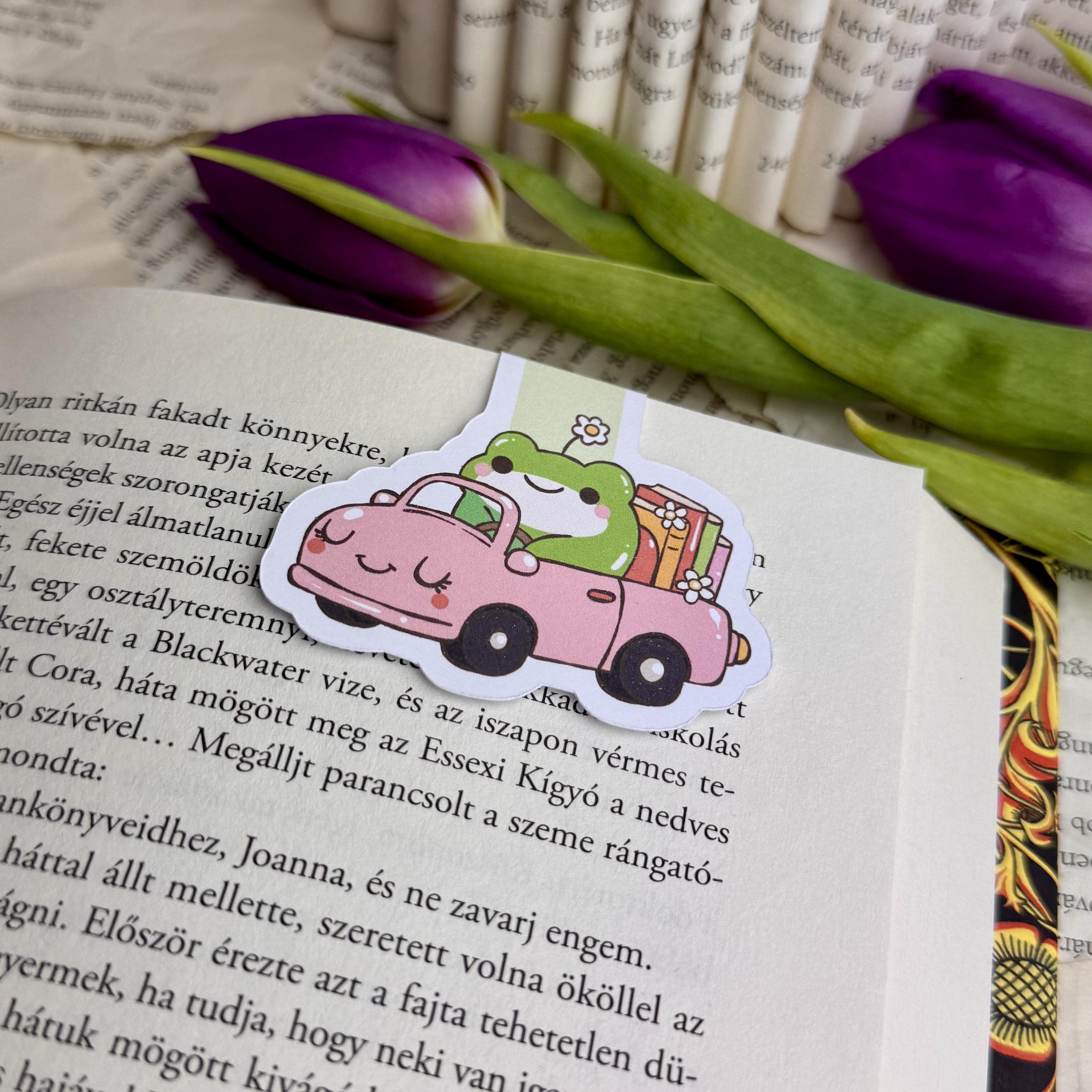 BookFrog mágneses könyvjelző 1 BookFrog mágneses könyvjelző