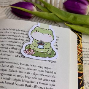 Coffee Frog mágneses könyvjelző