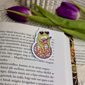 Disco Frog mágneses könyvjelző