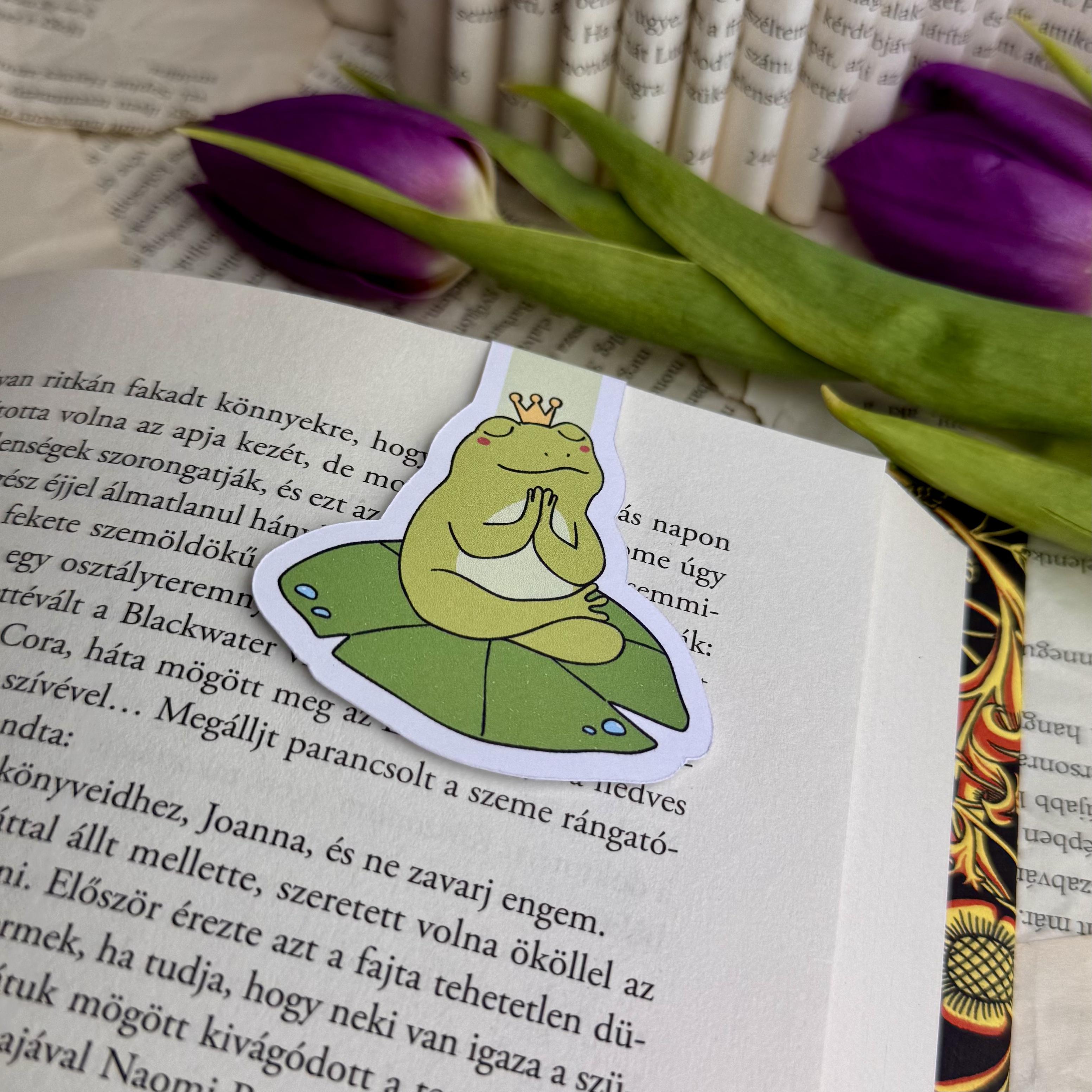 Frog King mágneses könyvjelző 1 Frog King mágneses könyvjelző