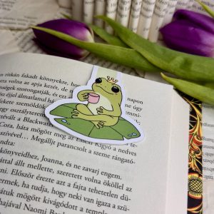 Frog Queen mágneses könyvjelző