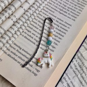 Unicorn fém könyvjelző