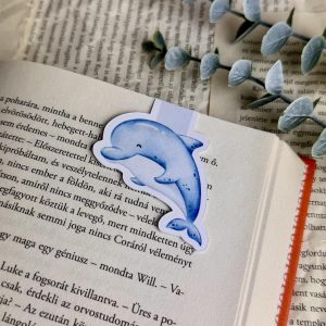 Delfin mágneses könyvjelző
