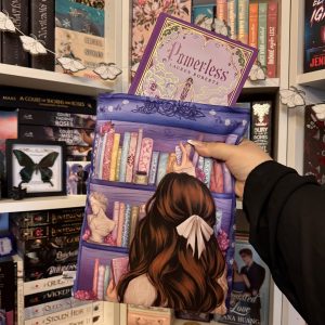 Just a girl who loves books EXTRA NAGY méretű könyvtok || limitált kiadás