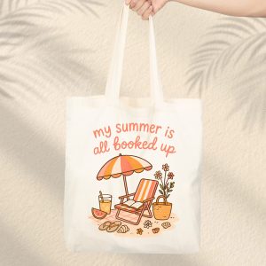 My summer is all booked up vászontáska