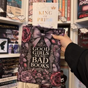 Good girls read bad books EXTRA NAGY méretű könyvtok || limitált kiadás