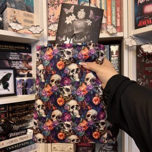 Gothic skulls EXTRA NAGY méretű könyvtok || limitált kiadás