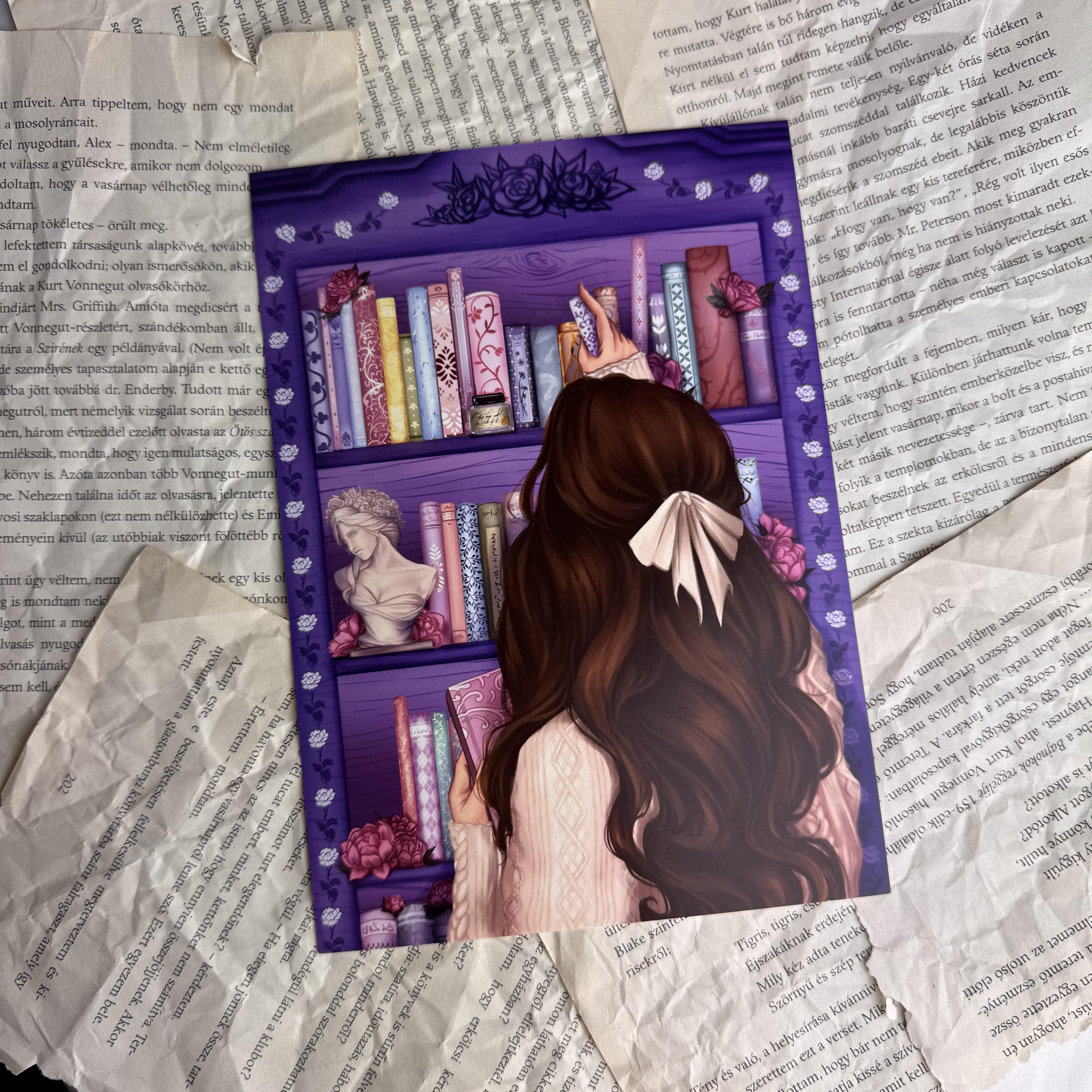 Just a girl who loves books print 1 Just a girl who loves books print