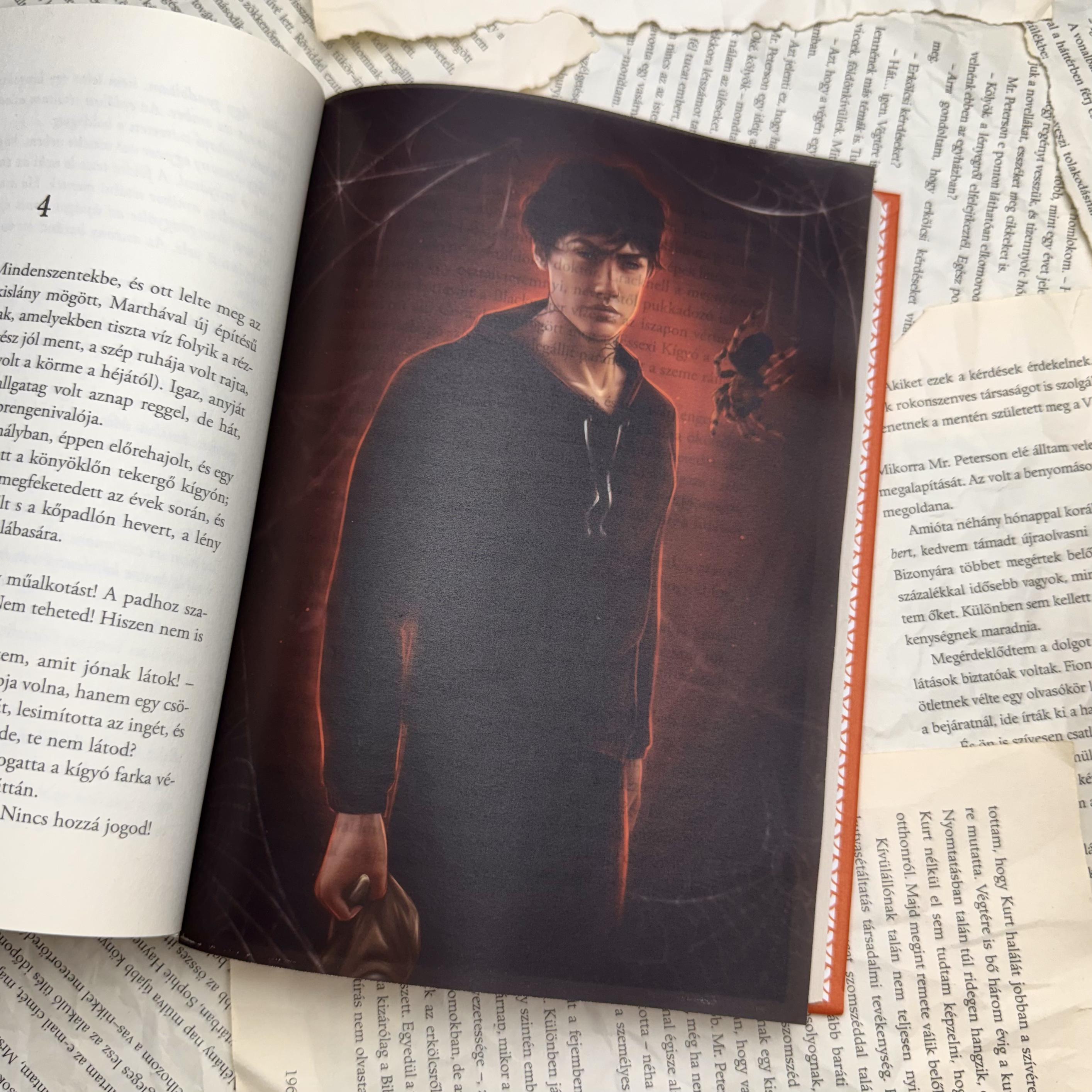 Malachi Vize - Little Stranger page overlay - áttetsző print 1 Malachi Vize - Little Stranger page overlay - áttetsző print