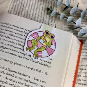 Summer Frog mágneses könyvjelző