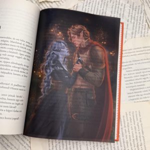 Oak & Suren - The Stolen Heir page overlay - áttetsző print