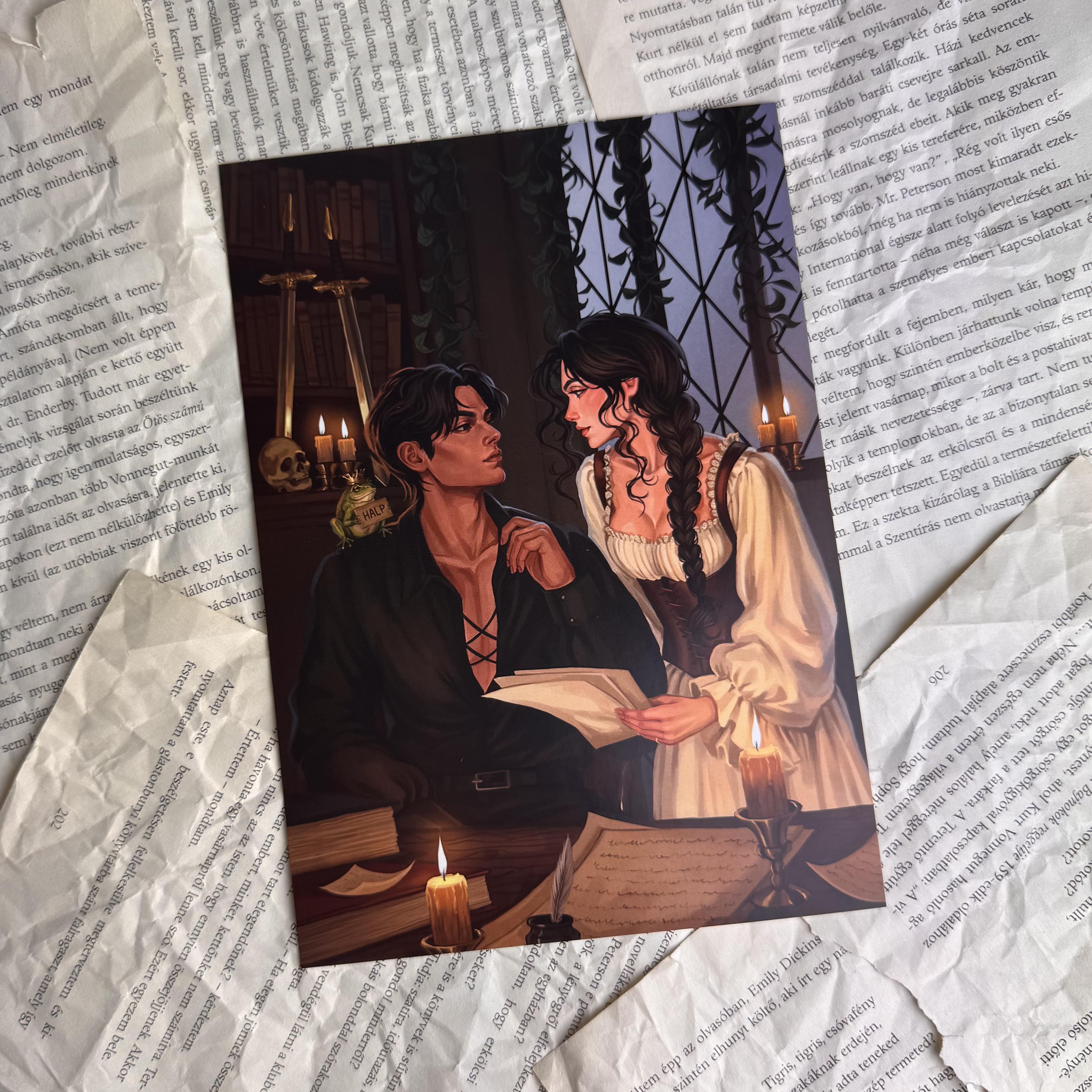 Evie & Tristan - Assistant to the Villain print 1 Evie & Tristan - Assistant to the Villain print