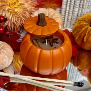 Pumpkin Pie gyertya - különleges tök alakú tégelyben - LIMITÁLT KIADÁS