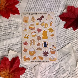 Cozy Autumn Vibes matricaív