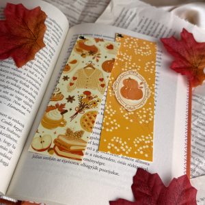 Cozy Autumn papír könyvjelző