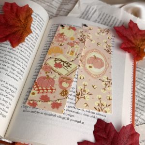 Girlie Autumn papír könyvjelző