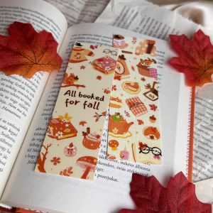 All booked for fall papír könyvjelző