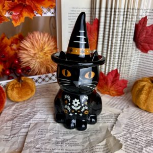 Witch Cat kerámia párologtató/viaszolvasztó