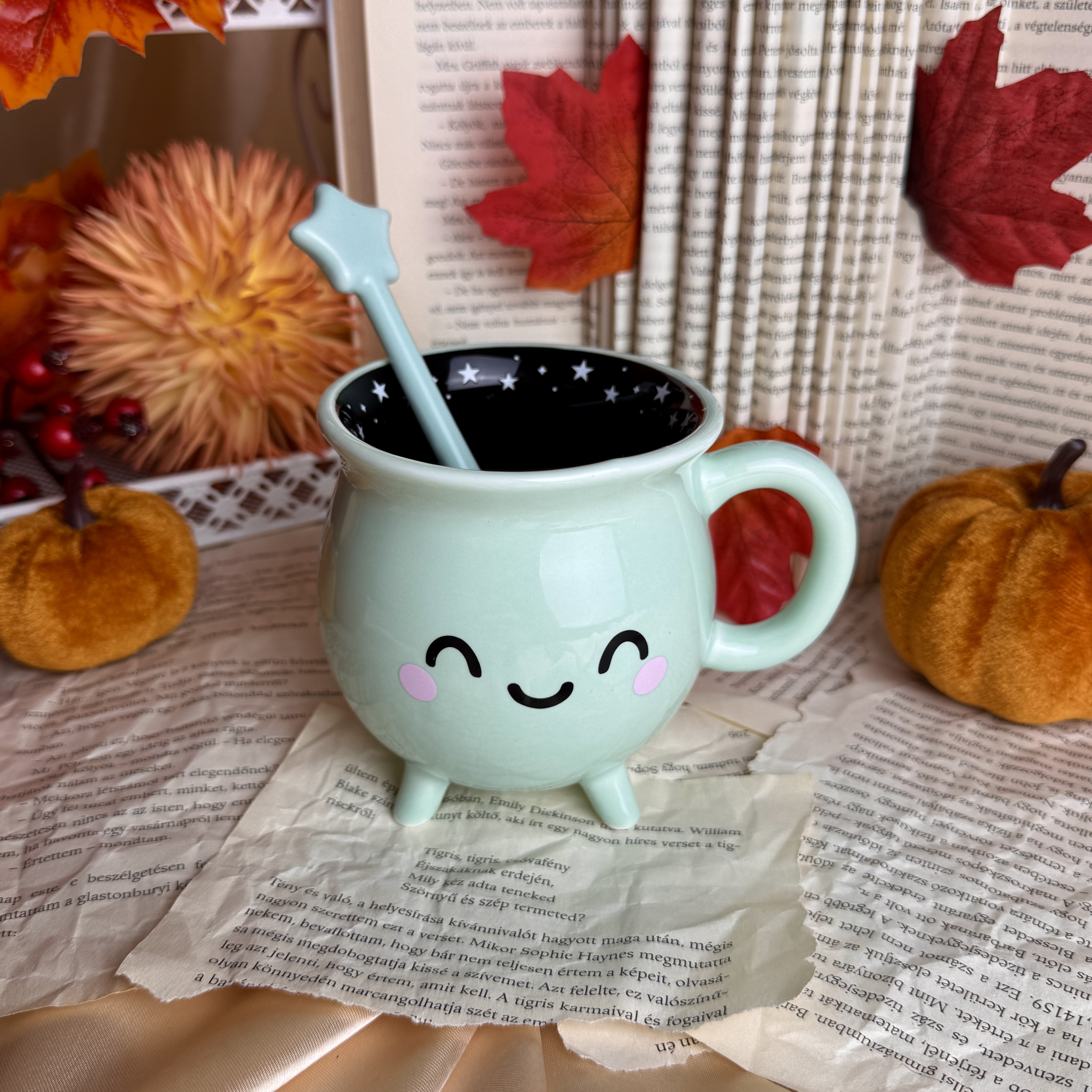 Cute Cauldron - üst alakú bögre keverővel 4 Cute Cauldron - üst alakú bögre keverővel - Image 4