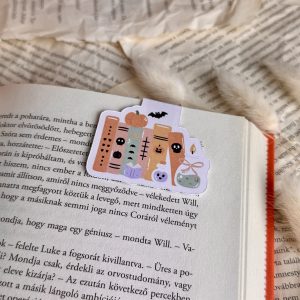 Spooky Book Stack mágneses könyvjelző