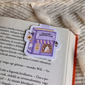 Haunted Reading Club mágneses könyvjelző