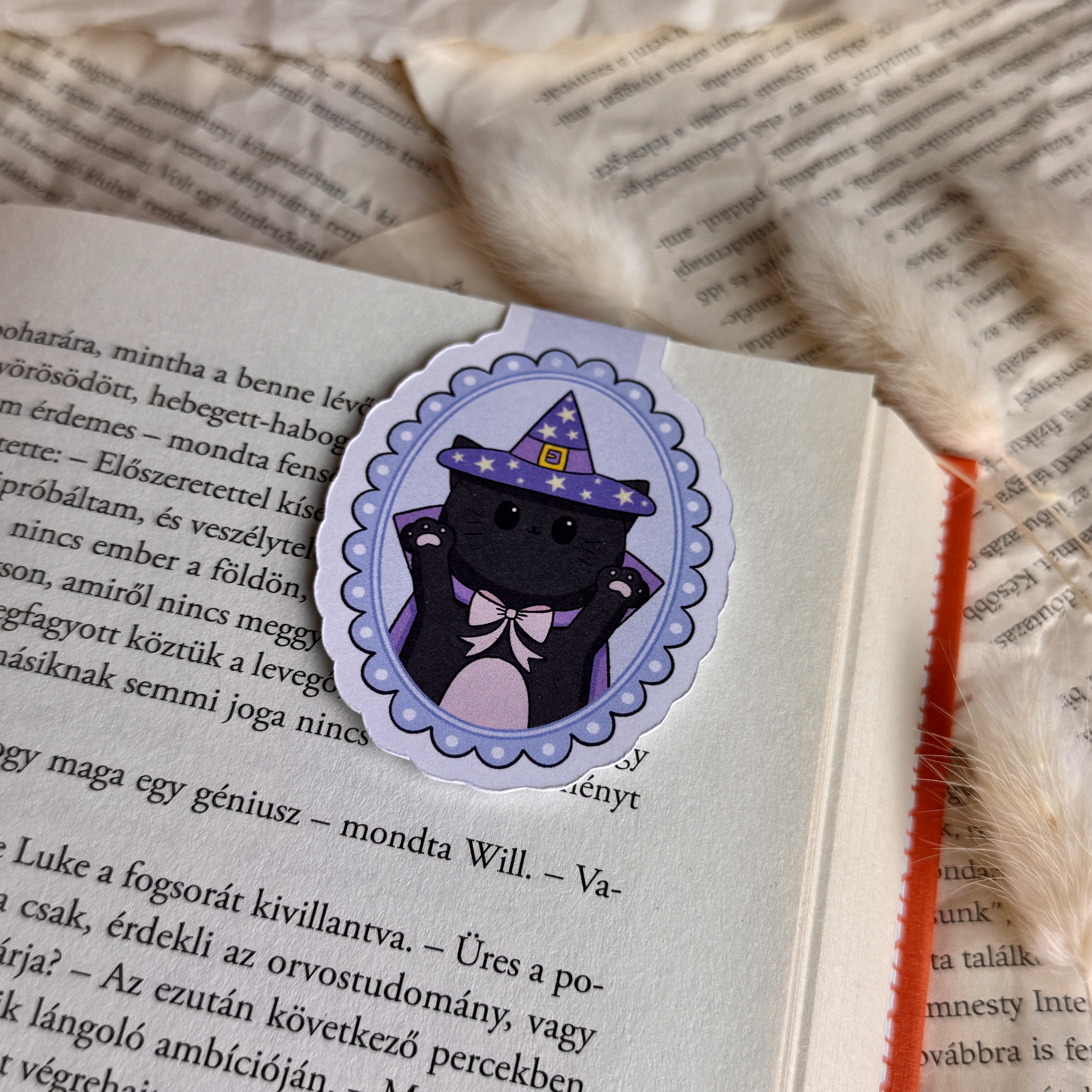 The Magic Cat mágneses könyvjelző 1 The Magic Cat mágneses könyvjelző